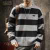 #HZ-5023#Japanese striped knitted sweater