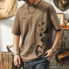 #ML-816-ST# New Chinese Style short-sleeved T-shirt, new National trend Panda fashion brand