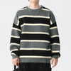 #MQ-XZJRMM26#Japanese striped knitted sweater