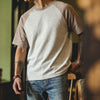 #BN-BNT8252-ST# American-style shoulder sleeve T-shirt