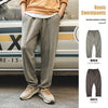 #MD-TS2107033# Retro casual tapered three-dimensional cut rolled hem knitted sweatpants