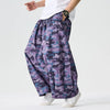 #QT713-K310# Japanese camouflage wide-leg pants