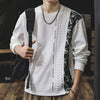 #MKQS-5016-17# Japanese casual long-sleeved T-shirt