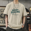 #SJ-LX-Z-8002# American casual short-sleeved T-shirt