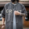 #MD-TH2501247# American-style casual baseball jacket Japanese-style thin shirt