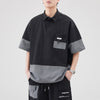 #LX-Z840# Japanese trendy short-sleeved shirt