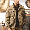 #HZ-9931# American style velvet retro pilot jacket