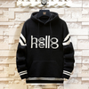 #SK-P109# Trendy casual hooded sweatshirt Size:XL/3XL