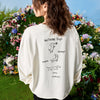 #NT-EK238#WAIKO Brand Dachshund Puppy Letter Print Long-Sleeve T-Shirt