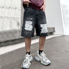 #SD-M9081# Trendy denim shorts