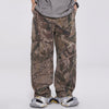 #MQ-DY113# Trendy casual camouflage workwear straight pants
