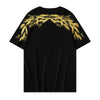 JP-862# Trendy embroidered short-sleeved T-shirt