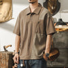 #ML-818-ST# Thin Polo shirt Men's short-sleeved T-shirt