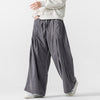 #QT7008-K273# Trendy ankle-tie casual pants