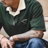 #MD-TS2301821# American Retro Casual Lapel Knit Short Sleeve Shirt