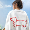 #NT-NU167# Trendy American-style embroidered round-neck hoodie