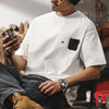 #JT-YTX626-ST# American-style retro Xinjiang cotton heavyweight white short-sleeved T-shirt