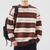 #MQ-XZ90295#Japanese striped knitted sweater