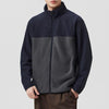 #XL-Z9061-TS# American Retro Casual Stand Collar Sweatshirt