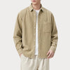 #XL-G930-ST# American Retro Workwear Striped Shirt