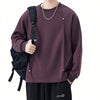 #KDF-6172-ST # Men's Round-neck Long-sleeved Sweatshirt Size:M