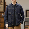 #KN-5017# Japanese large size denim jacket