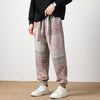 #305A-K2403# Trendy ankle-tie casual pants