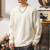 #LX-Z9018-ST# Long-sleeved T-shirt Waffle checkered round-neck hoodie