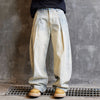 #ZLJ-1365-ST# Light-colored loose jeans