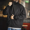 #MD-TS2307202# American casual sports style high collar warm fleece jacket