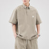 #LX-Z841# Japanese trendy short-sleeved shirt