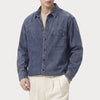 #XL-G932-ST# American Retro Workwear Denim Shirt