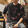 #GF-9030# Ultra-thin ice silk Cool Men's short-sleeved T-shirt