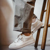 #MD-MX2401040# Design sense: Niche casual sports trendy shoes, versatile thick-soled white sneakers