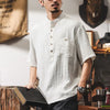 #A129-T234# Japanese workwear short-sleeved shirt
