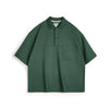#MD-TH2501891#美式復古綠色polo衫半袖T恤