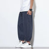 #220-2-AK12#日系棉麻七分褲 Size:4XL