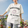 #NT-NU305#WAIKO Trendy Embroidered Cartoon Dog T-shirt