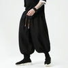 #QT7008-A896# Trendy cotton and linen trousers