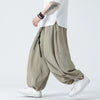 #QT7008-A611# Trendy cotton and linen trousers