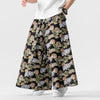 #QT713-K252# Trendy cotton and linen trousers