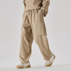 #389-3650# Trendy casual large size straight pants