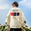 #NT-NU180# Trendy American-style embroidered round-neck hoodie