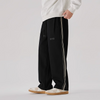 #389-3650# Trendy casual large size straight pants