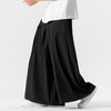 #QT713-K251# Trendy cotton and linen wide-leg pants