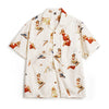 #MD-TH2401256# American retro full-print Cuban collar shirt