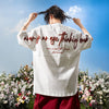 #NT-NU350#WAIKO Trendy Patchwork Letter Embroidered T-Shirt