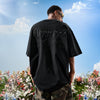#NT-NU358#WAIKO Trendy Gothic Letter Embroidered T-shirt