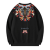 #JP-9562# Trendy casual round neck sweatshirt Size:M/L
