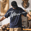 #SZY-T626-ST# American casual short-sleeved T-shirt